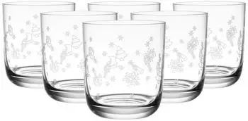 Villeroy & Boch Toy's Delight Wasserglas 250ml, Kristallglas, 6er Set (98899413-0)