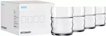 Ritzenhoff Joy Wasserglas 400ml, 4er Set (9031001)