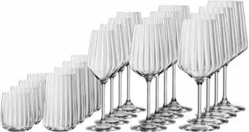 Spiegelau Lifestyle Wein- und Bargläser-Set, 20-teilig, 4 Personen