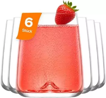Nordic Schiller Trinkgl&auml;ser-Set 475ml, 6er-Set, bleifrei