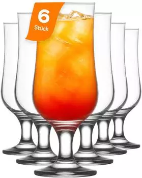 Nordic Schiller Hurricane Cocktailgläser 6er-Set, 385ml, bleifrei