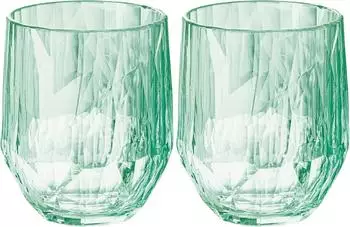 Koziol Superglas Club No. 24 Wein-Tumbler 2er Set 300ml transparent jade (4489653)
