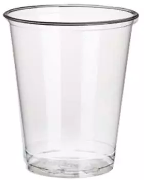 Papstar Kaltgetränkebecher pure, 0,2l, glasklar