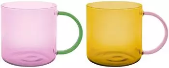 Remember Fred Glasbecher-Set 2-teilig, 500ml, Borosilikatglas (GB10)