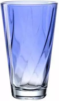 Leonardo Twist Trinkglas blau 300ml (046971)