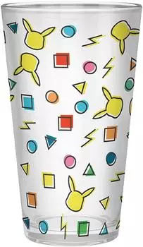 ABYstyle Trinkglas Pok&eacute;mon Pikachu-Muster, 400ml (ABYVER211)