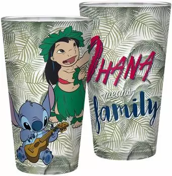 ABYstyle Lilo & Stitch Trinkglas 400ml (ABYV0164)