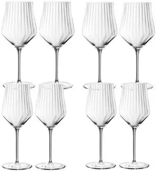 Nachtmann Aperitivo Stielglas-Set, Kristallglas, 8-tlg. (106804)