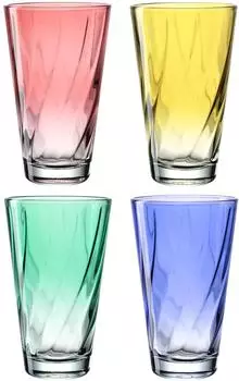 Leonardo Twist Trinkgl&auml;ser-Set 4er, 300ml (046975)