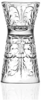 RCR Tattoo Jigger-Gl&auml;ser Sanduhrenform 3-6cl, 6er-Set (RCR363-204)