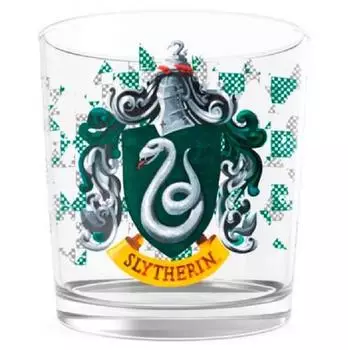 SD Toys Slytherin Hogwarts Glas, Kristall, 300ml
