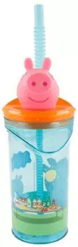 Stor Peppa Pig 3D-Figurenbecher 360ml (48666)