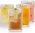 LuxusKollektion Geriffelte Gläser 4er-Set, 500ml, Origami-Stil