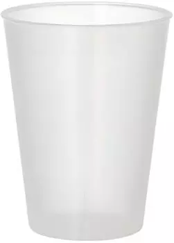 Starpak Mehrwegbecher PP 0,2l &Oslash; 7,5cm transluzent, 375 St&uuml;ck (37195)
