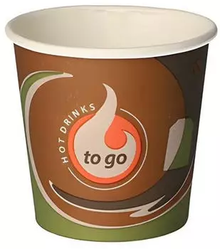 Papstar Pappbecher "To Go" Espresso 0,1l, 2000 Stk