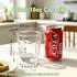 LuxusKollektion Acrylbecher 300ml transparent, 4er-Set, stapelbar