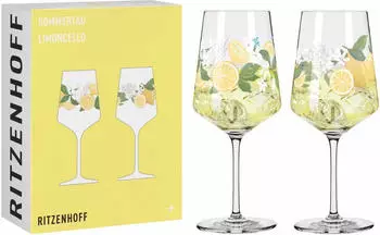 Ritzenhoff Sommertau Limoncello F25 Aperitifglas, 2 St&uuml;ck (6041006)