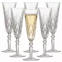 Nachtmann SEKTGL&Auml;SER Palais transparent 140 ml 6er Set