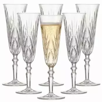 Nachtmann Palais Sektspitz Sektglas, 6 St&uuml;ck