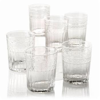 DeSina Wasserglas-Set 6-teilig klar