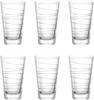 LEONARDO Longdrinkglas »VARIO«, (Set, 6 tlg.), 280 ml, 6-teilig