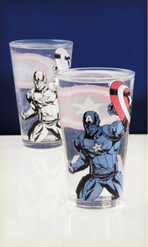 Paladone Captain America Glas Farbwechsel