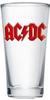 AC/DC Trinkglas, Glas, transparent, 9 x 9 x 15 cm