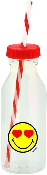 Zak Flasche mit Strohhalm 55 cl Verliebt rot