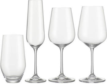 Bohemia Cristal Kelchglas-Set 24-teilig