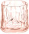 Koziol CLUB NO. 2 Trinkglas - transparent rose quartz - 250 ml