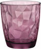 Bormioli Rocco Wassergläser Diamond, 300 ml, 3 Stück, lila