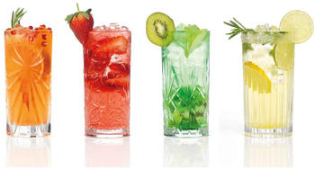 RCR Longdrinkgläser Glas Becher 4 Stück