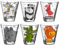 Leonardo BAMBINI 1 Kinderbecher 215 ml 6er Set Sortiert