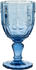 Butlers Victorian 6x Trinkglas mit Stiel 230ml Blau