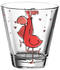 Leonardo 6er-Set Trinkgläser Flamingo Bambini 215 ml rosa 12754659