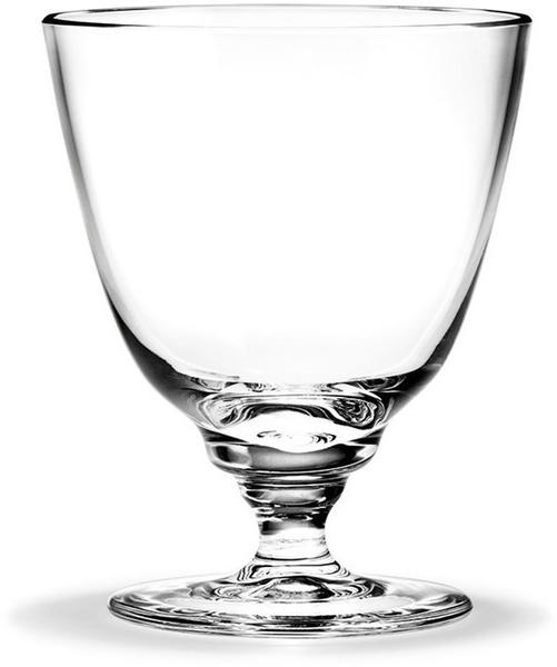 Holmegaard Flow Glas auf Fuß, 35cl/ Klar klar