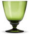 Holmegaard Flow Glas auf Fuß, 35cl/ Olivgrün - Olivengrün