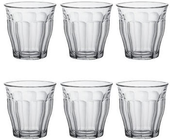 Duralex Wasserglas Picardie 31cl 6er Set