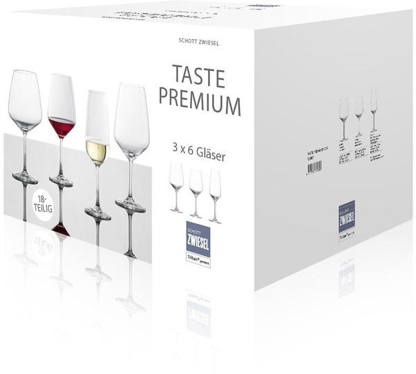 Schott-Zwiesel Gläserset Taste Premium Box 18tlg