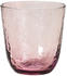 Broste Copenhagen Hammered Trinkglas 33,5cl lila