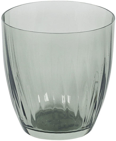 Bohemia Cristal Wasserglas Kuppa 260ml rauchgrün 6er Set