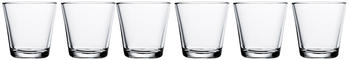 iittala Kartio Wasserglas 21cl 6er Pack Klar