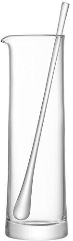 LSA Cocktailglas und Rührstab, für Gin und Cocktails, transparent, 1,1 Liter