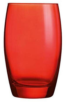 Arcoroc J8493 Salto Color Studio Red Longdrinkglas, 350ml, Glas, rot, 6 Stück