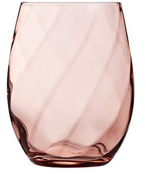 Chef & Sommelier N6676 Arpège Color Trinkglas 360ml, Krysta Kristallglas, pink, 6 Stück