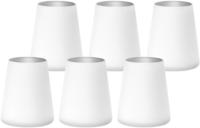 St&ouml;lzle Lausitz POWER Becher 380 ml 6er Set - Wei&szlig;-Silber