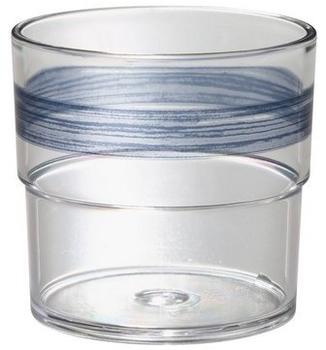 WACA SAN Trinkglas 230ml blau