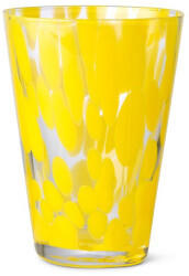 Ferm Living Casca Glas - gelb - 8x11x9 cm