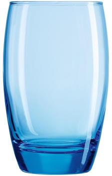 Arcoroc C9687 Salto Ice Blue Longdrinkglas, 350ml, Glas, transparent, 6 Stück