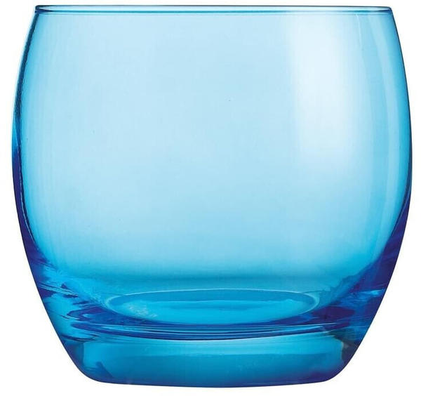 Arcoroc J8482 Salto Color Studio Blue Trinkglas 320ml, Glas, blau, 6 Stück